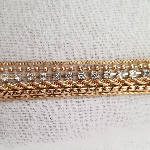 💥Layered gold toned choker - Picture 5 of 5